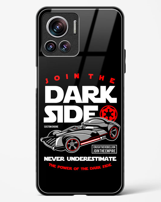 Dark Side Power Drive Glass Phone Case-Motorola Edge 30 Ultra