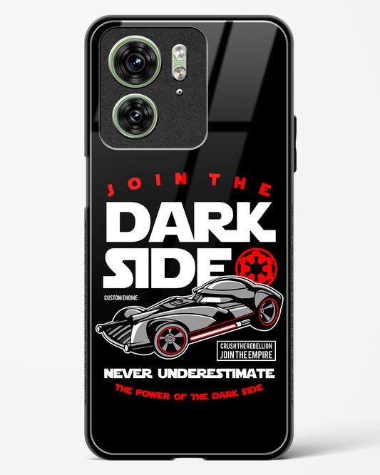 Dark Side Power Drive Glass Phone Case-Motorola Edge 40