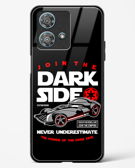 Dark Side Power Drive Glass Phone Case-Motorola Edge 40 Neo