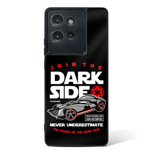 Dark Side Power Drive Glass Phone Case-Motorola Edge 50