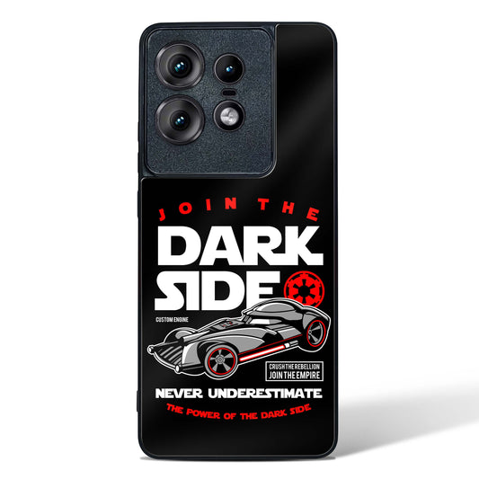 Dark Side Power Drive Glass Phone Case-Motorola Edge 50 Pro