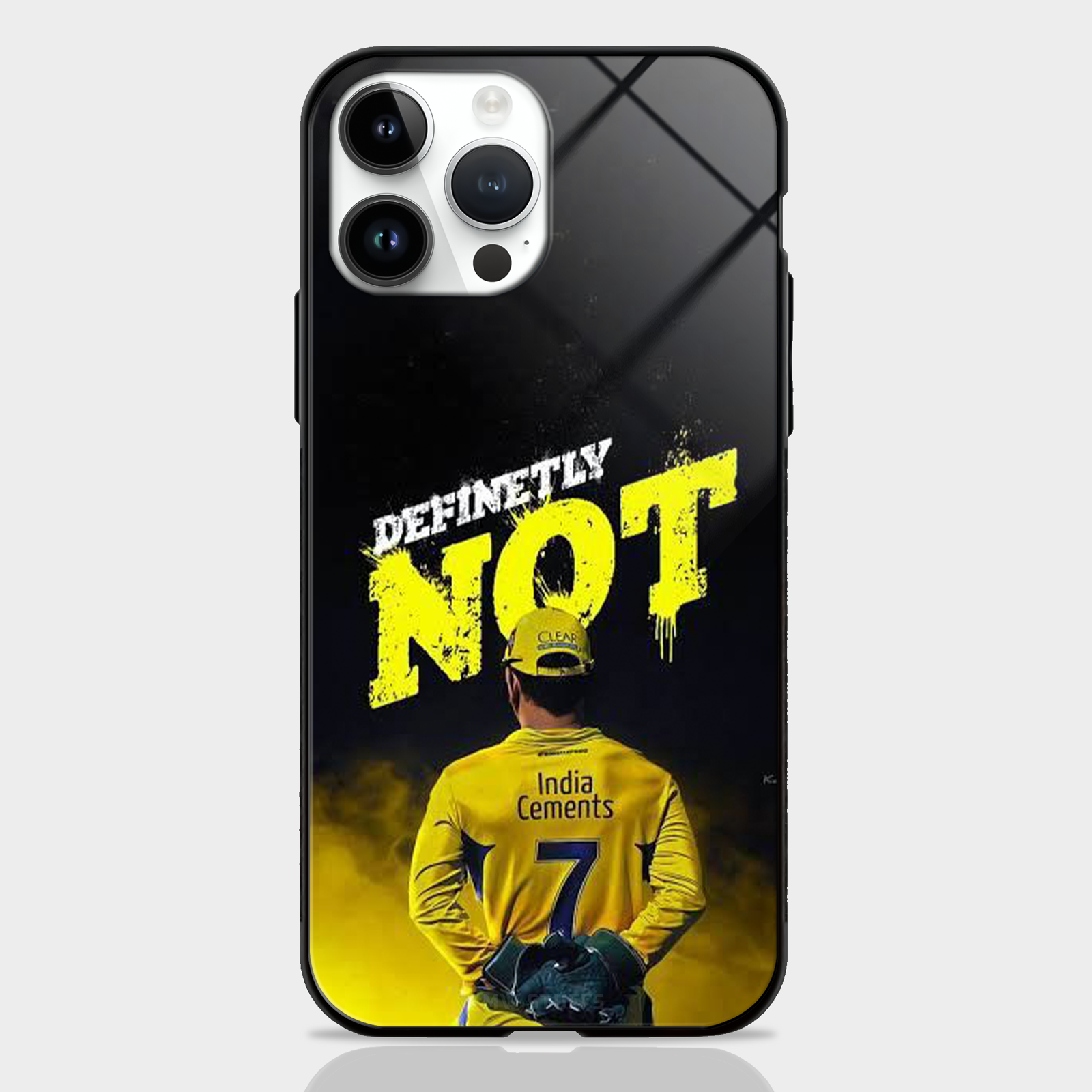 Definetly Not MSD Quote Glass Case -  - MW Stuffs - 