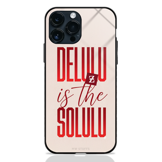 Delulu Certified Glass Case