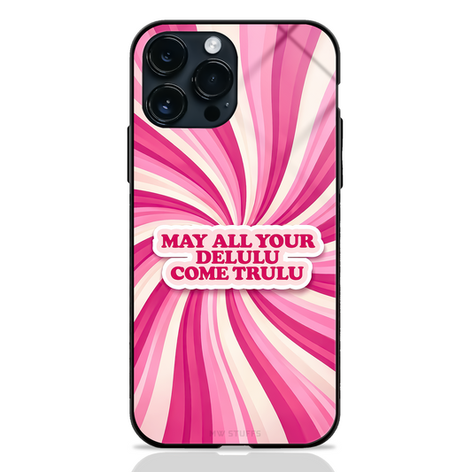 Delulu to Trululu Glass Case