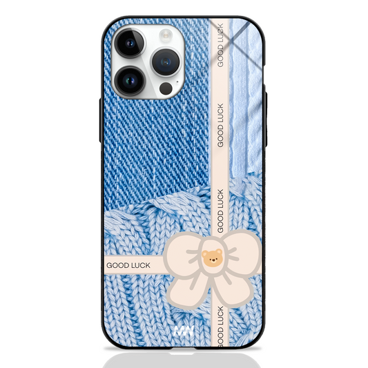 Denim Daze Good Luck Premium Glass Case -  - MW Stuffs - 