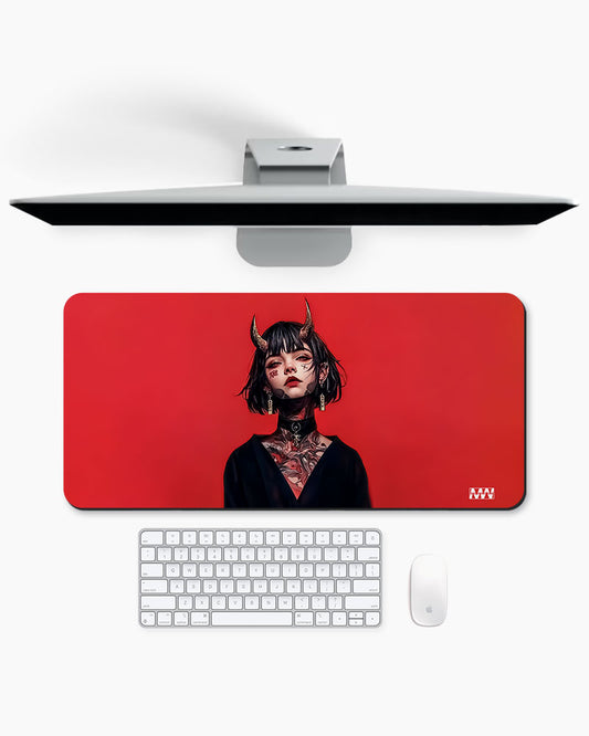 Devilish Elegance Deskmat