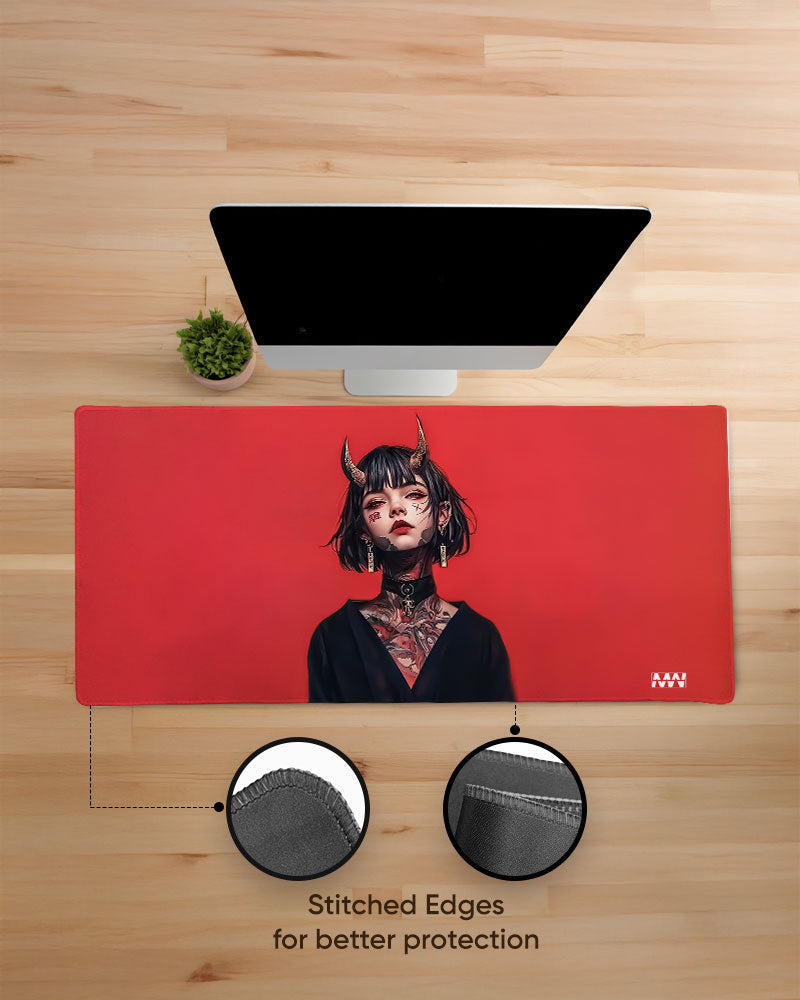 Devilish Elegance Deskmat