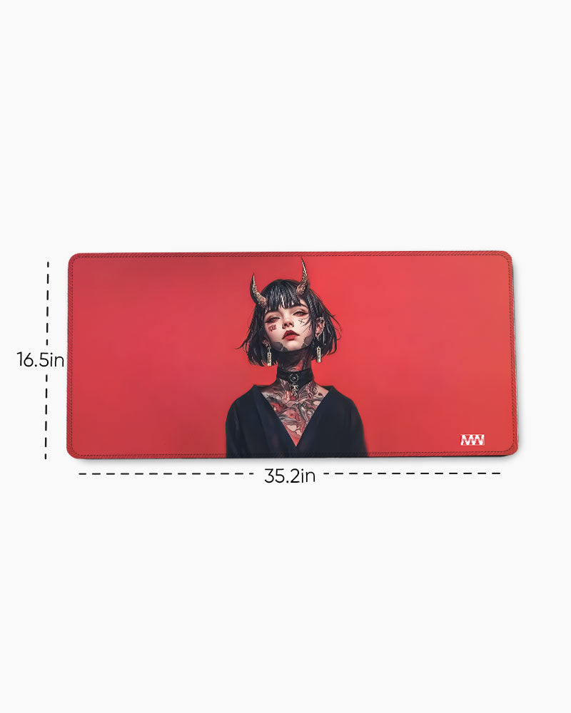 Devilish Elegance Deskmat