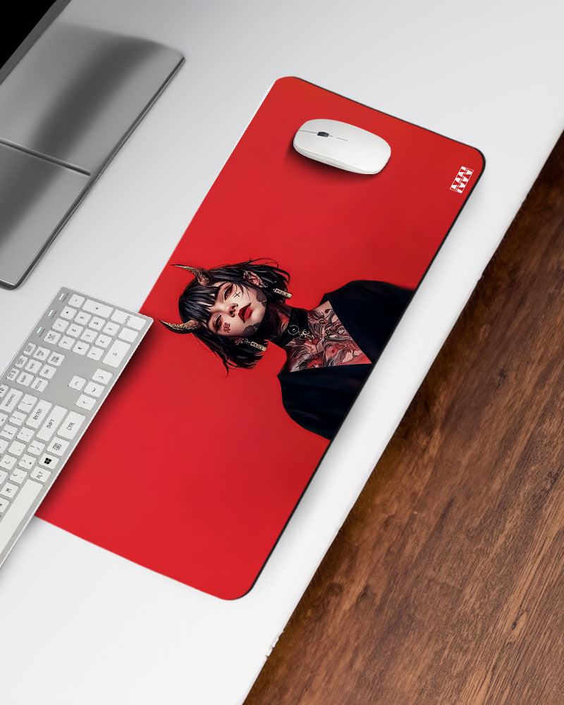 Devilish Elegance Deskmat