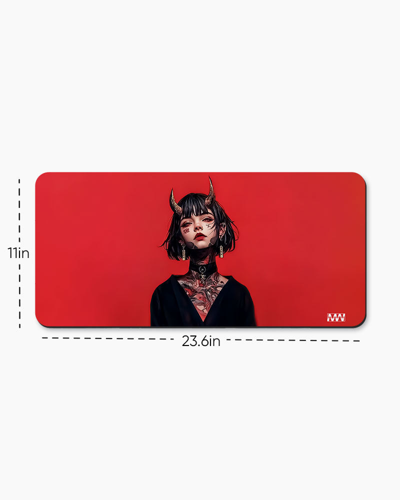 Devilish Elegance Deskmat