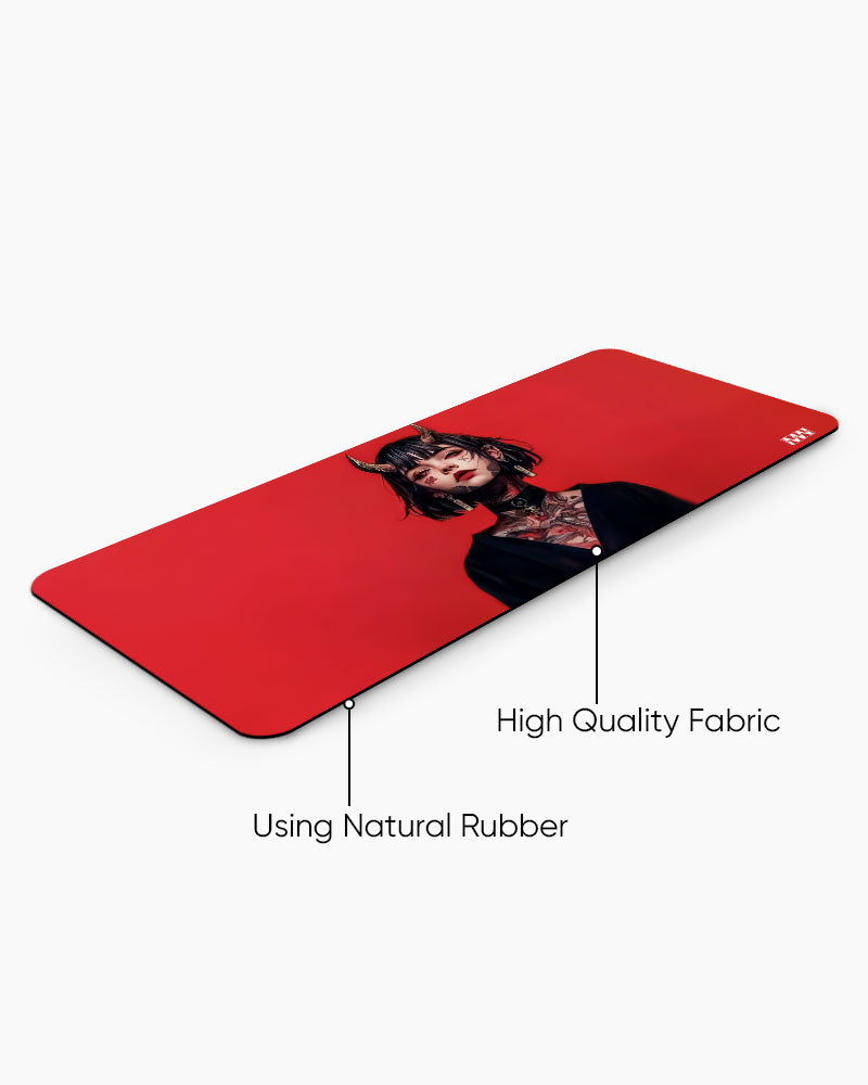 Devilish Elegance Deskmat