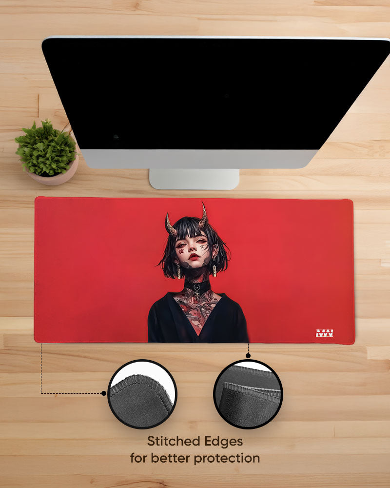 Devilish Elegance Deskmat
