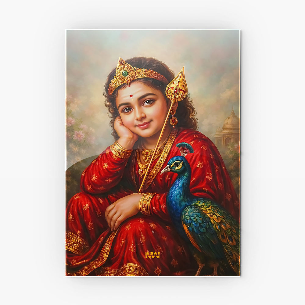 Divine Bala Murugan metal poster