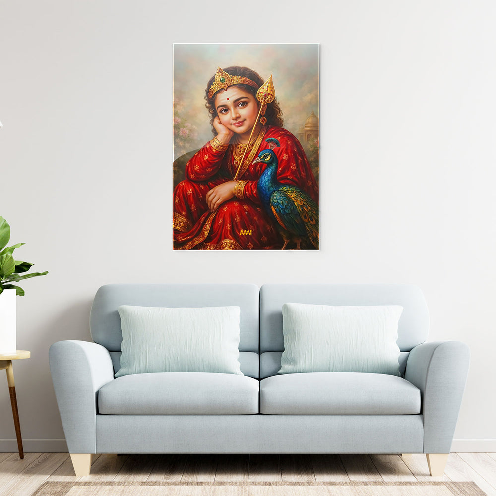 Divine Bala Murugan Metal-Poster