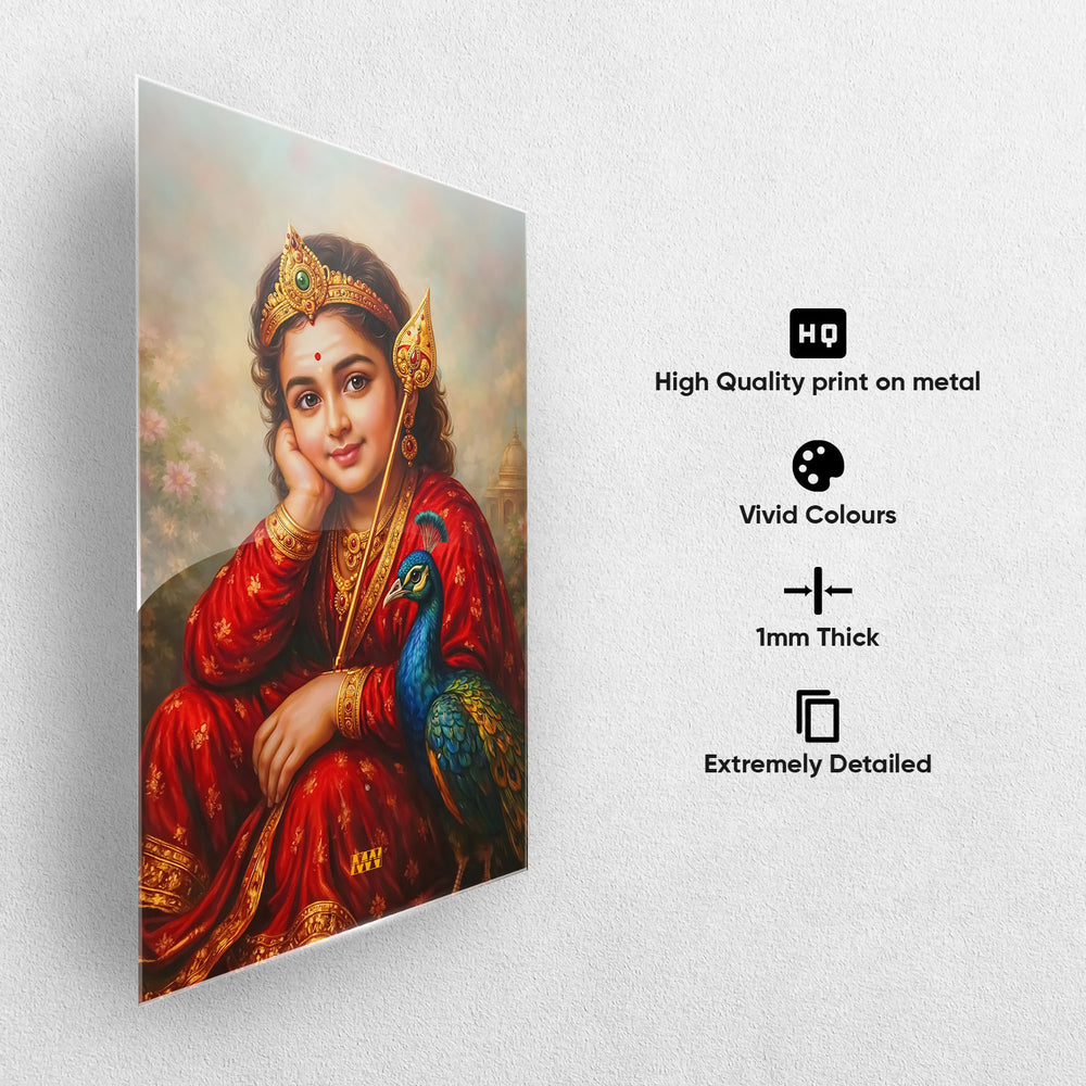 Divine Bala Murugan Metal-Poster