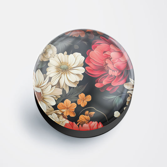 Elegant Floral Gloss Pop Holder