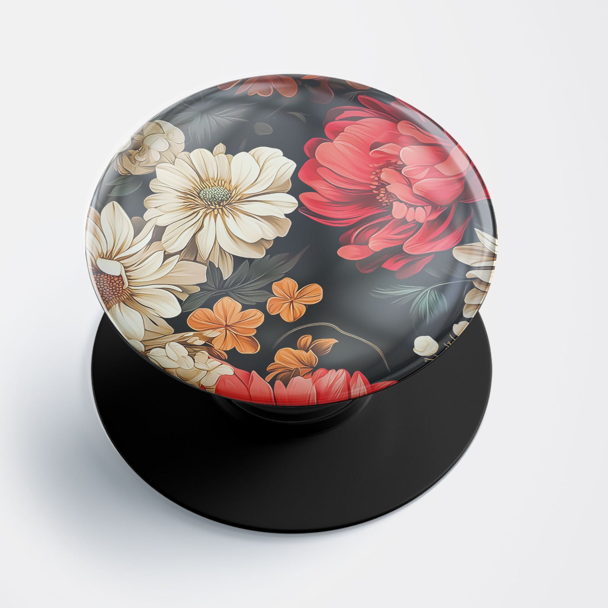 Elegant Floral Gloss Pop Holder