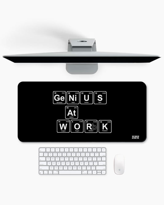 Elemental Brilliance Genius At Work Deskmat