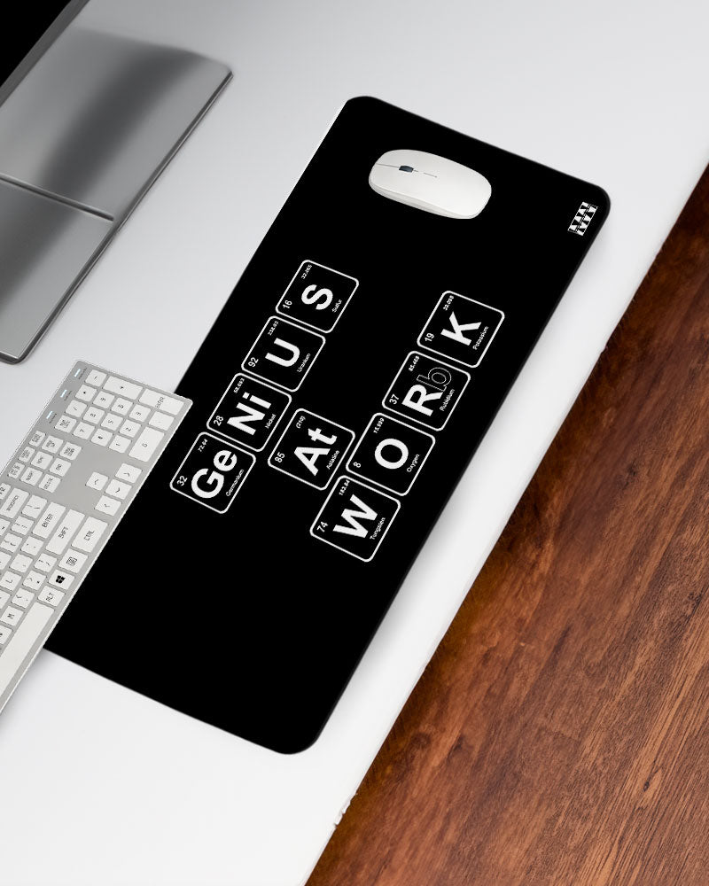 Elemental Brilliance Genius At Work Deskmat