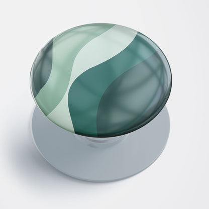 Emerald Waves Gloss Pop Holder