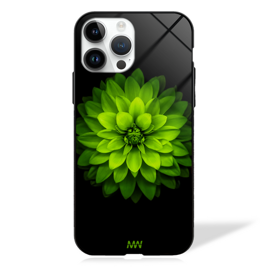 Enchanted Meadow Floral Premium GLASS CASE -  - MW Stuffs - 
