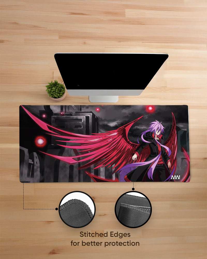 Epic Dark Fantasy Anime Deskmat