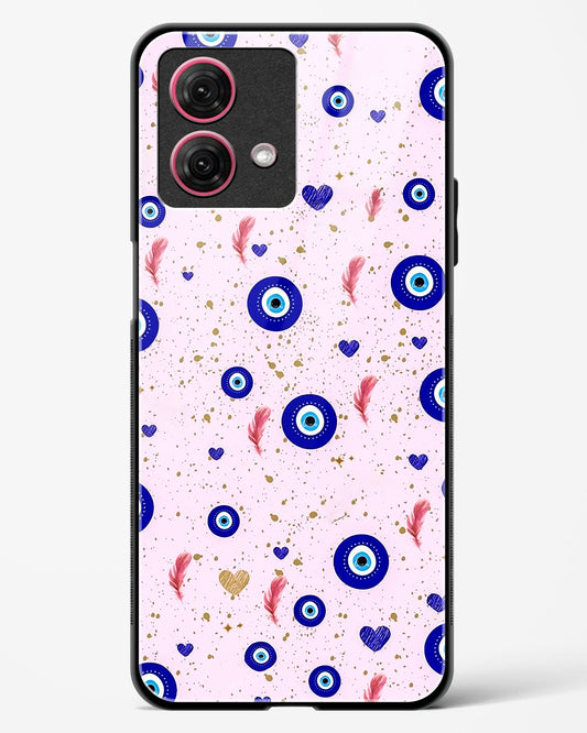 Evil Eye Amulet Glass Phone Case-Moto G84 5G