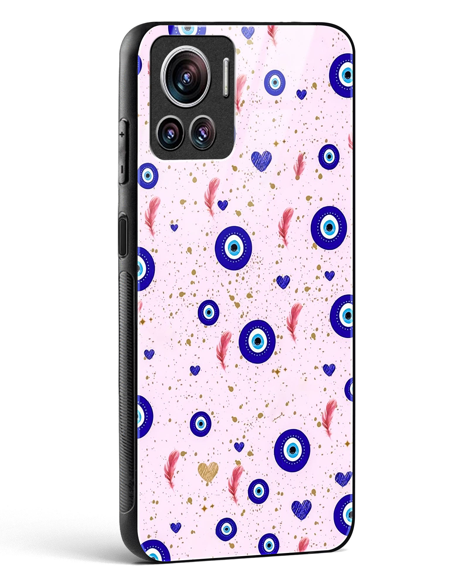 Evil Eye Amulet Glass Phone Case-Motorola Edge 30 Ultra