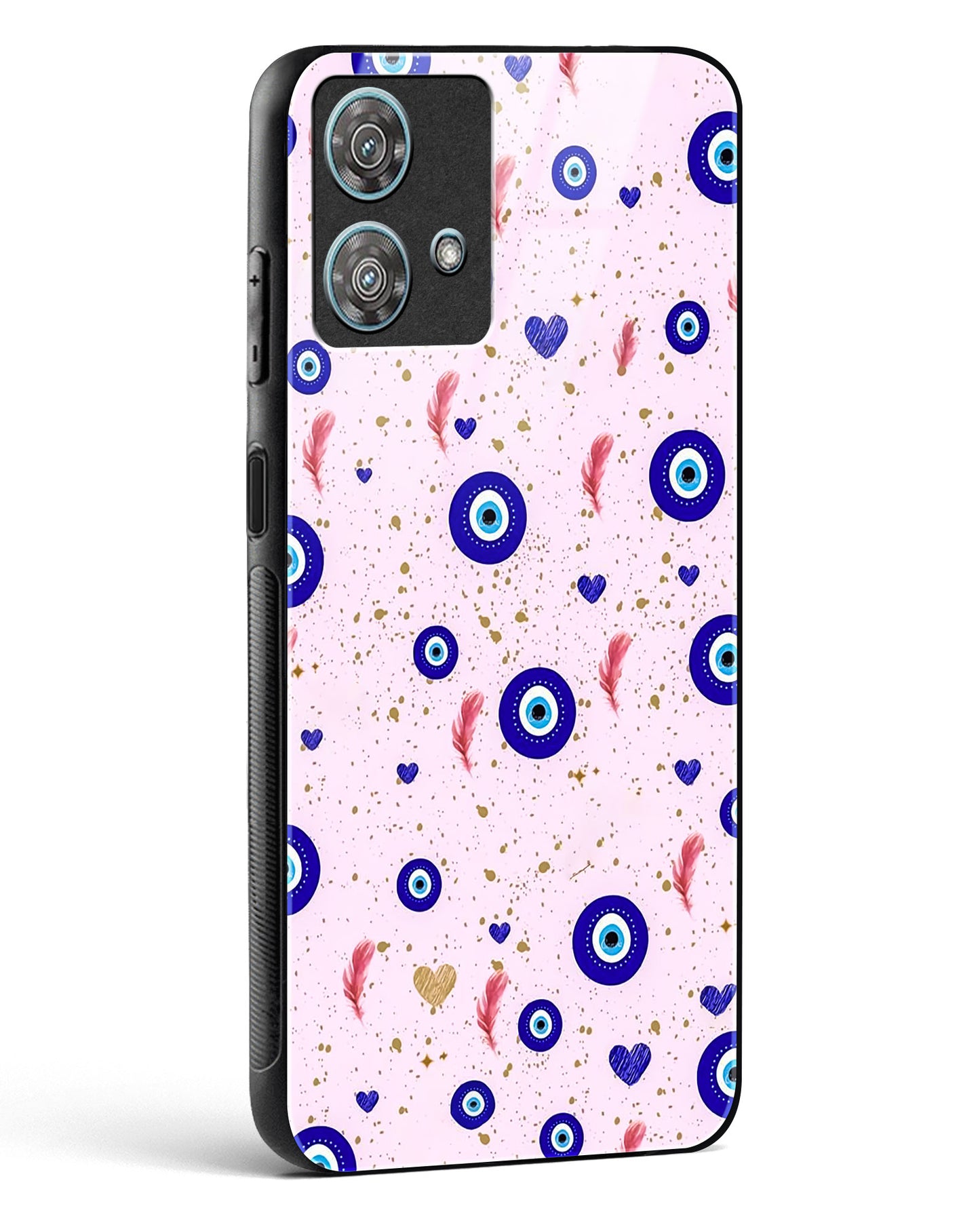 Evil Eye Amulet Glass Phone Case-Motorola Edge 40 Neo