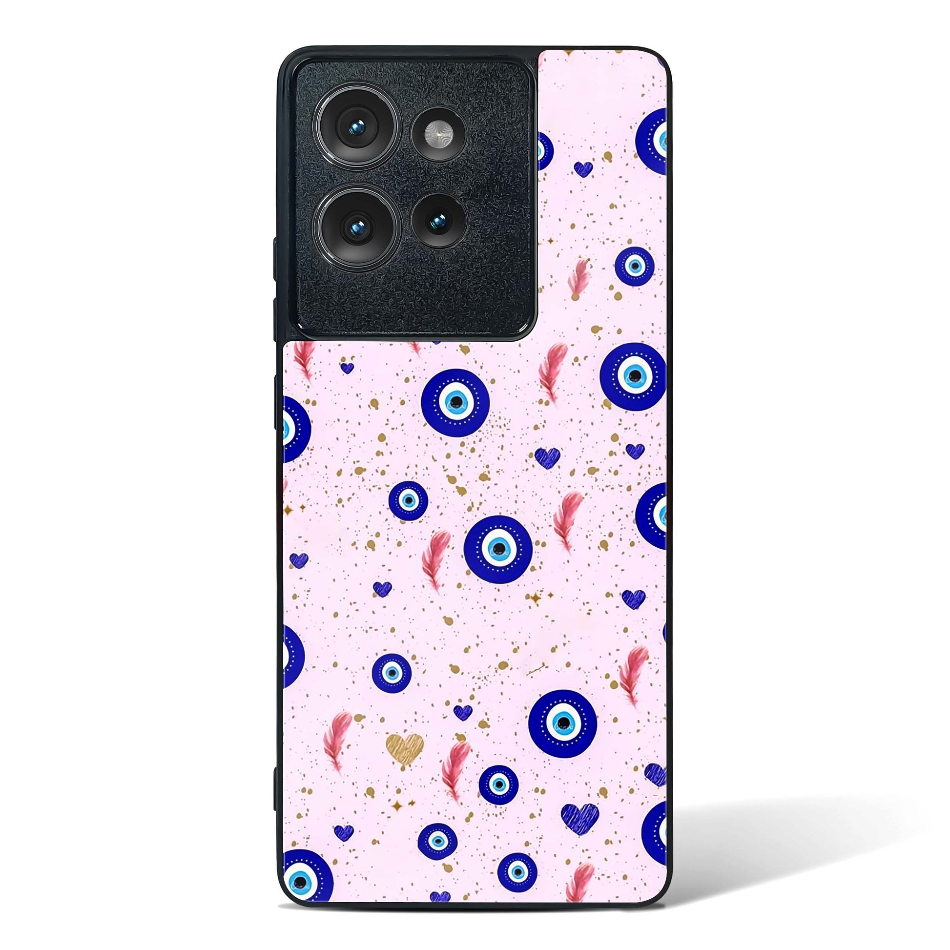 Evil Eye Amulet Glass Phone Case-Motorola Edge 50