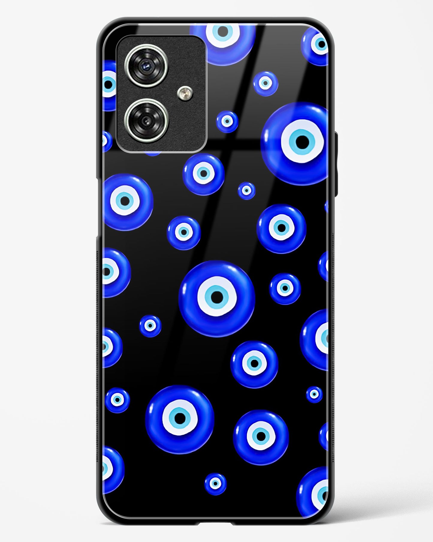 Evil Eye Amulet Protection Glass Phone Case-Moto G54 5G
