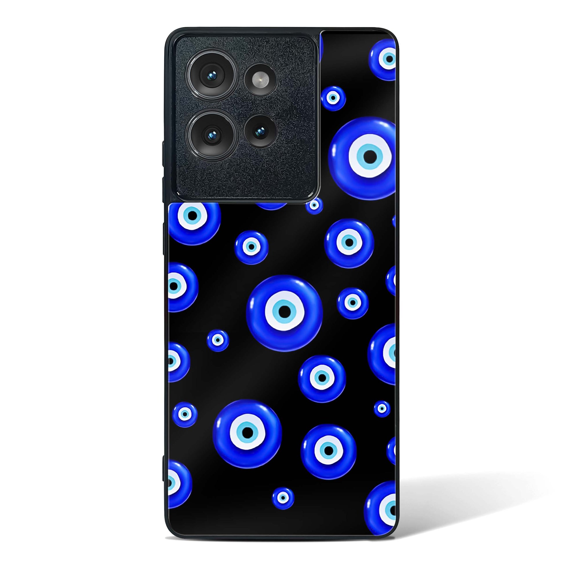 Evil Eye Amulet Protection Glass Phone Case-Motorola Edge 50