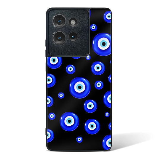 Evil Eye Amulet Protection Glass Phone Case-Motorola Edge 50