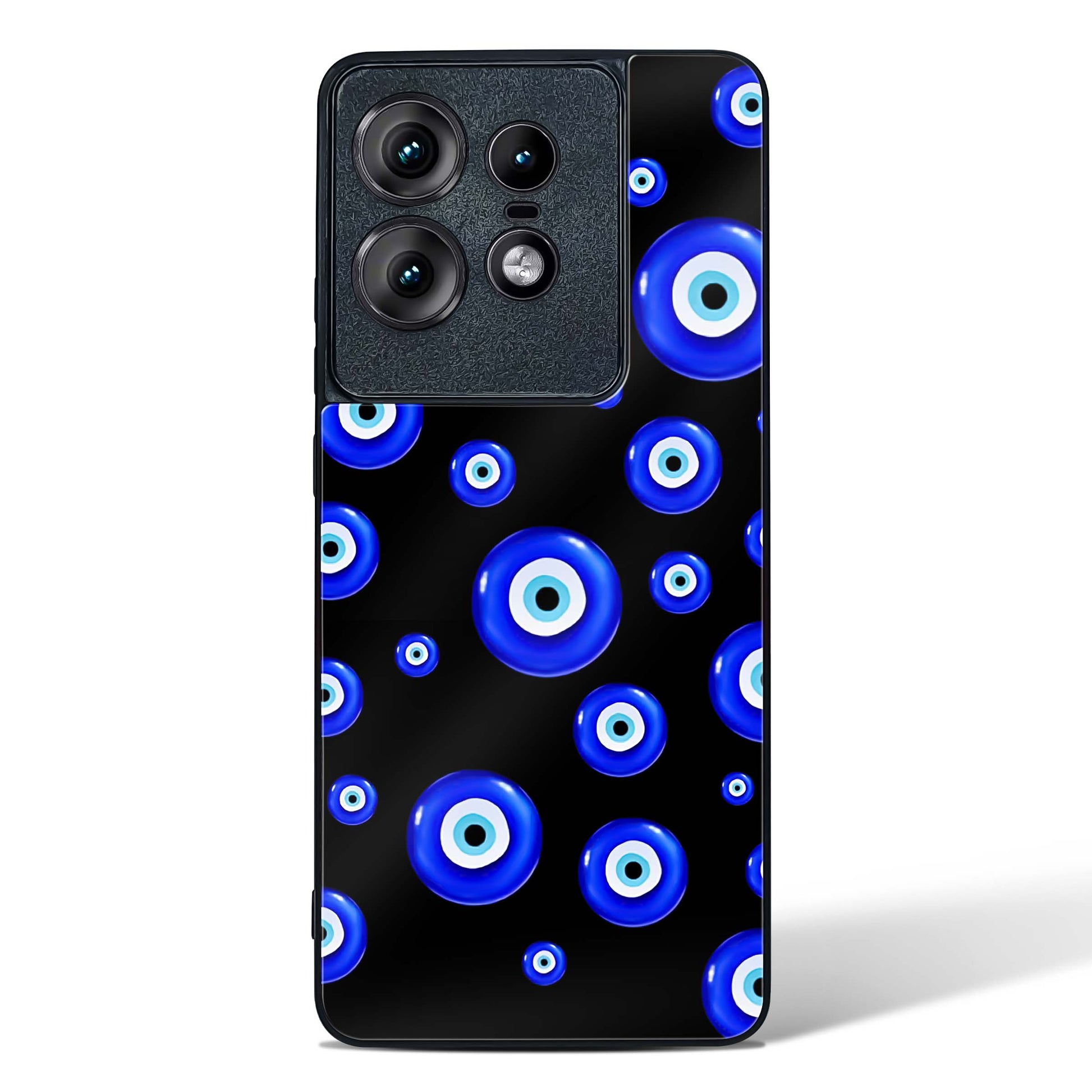Evil Eye Amulet Protection Glass Phone Case-Motorola Edge 50 Pro