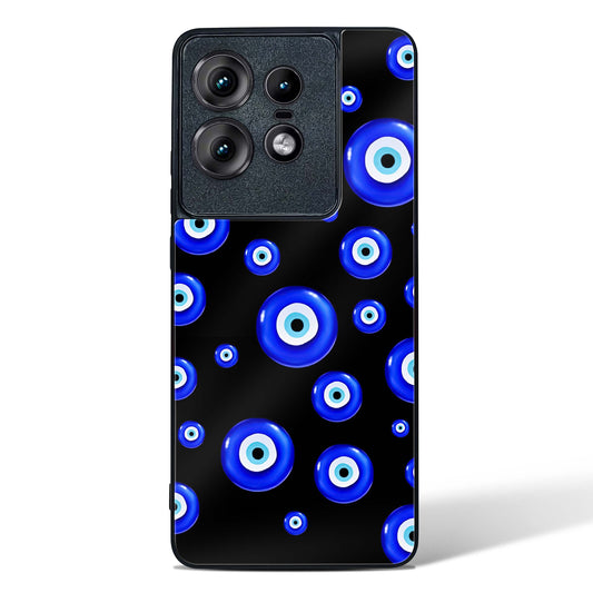 Evil Eye Amulet Protection Glass Phone Case-Motorola Edge 50 Pro
