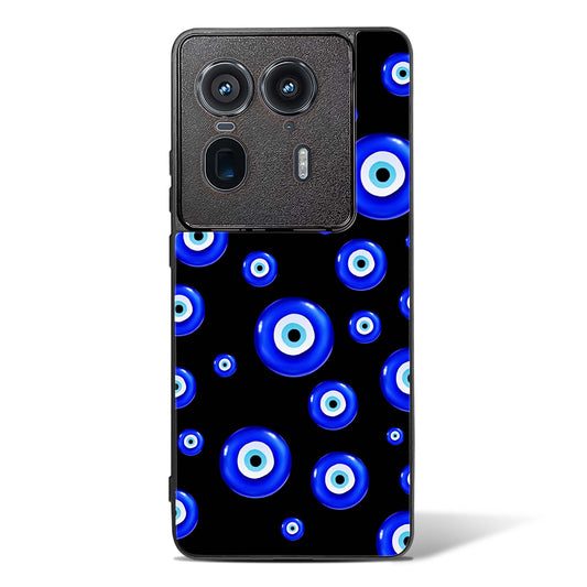 Evil Eye Amulet Protection Glass Phone Case-Motorola Edge 50 Ultra
