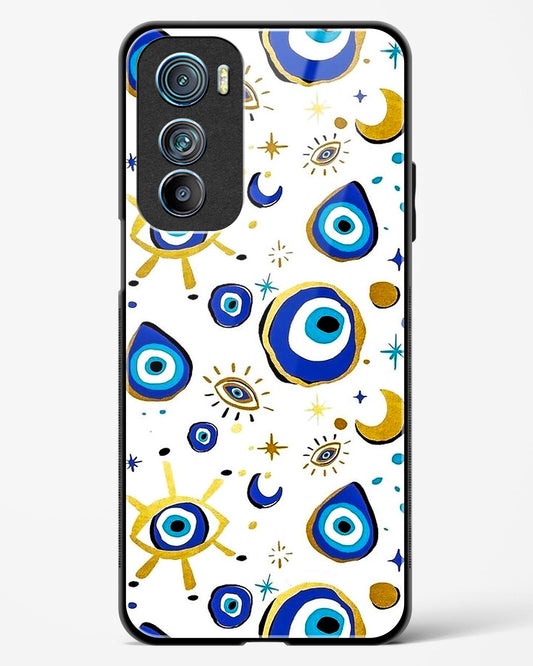 Evil Eye Nazar Protection Glass Phone Case-Motorola Edge 30