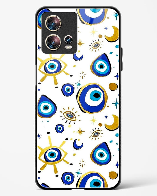 Evil Eye Nazar Protection Glass Phone Case-Motorola Edge 30 Fusion