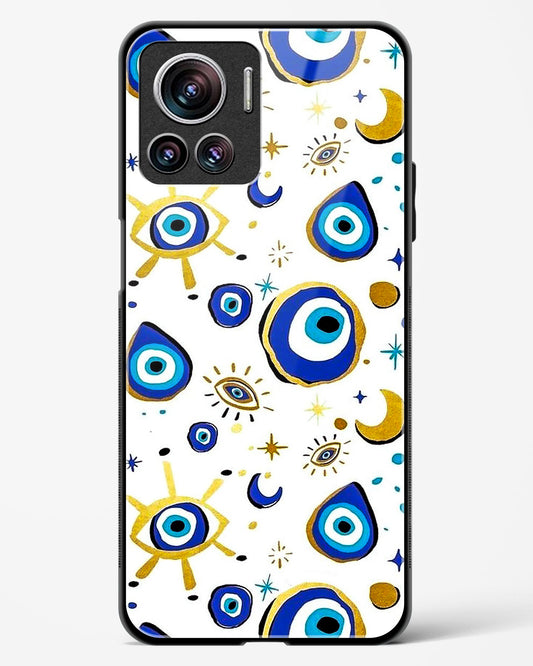 Evil Eye Nazar Protection Glass Phone Case-Motorola Edge 30 Ultra