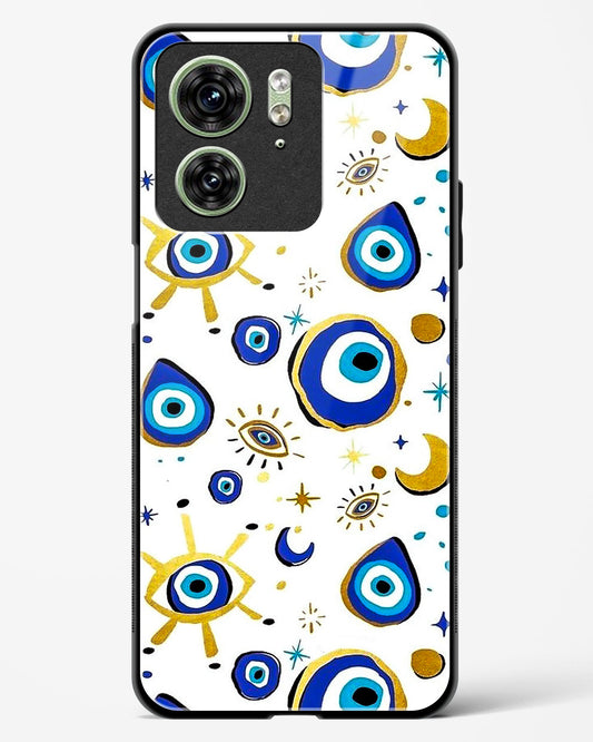 Evil Eye Nazar Protection Glass Phone Case-Motorola Edge 40
