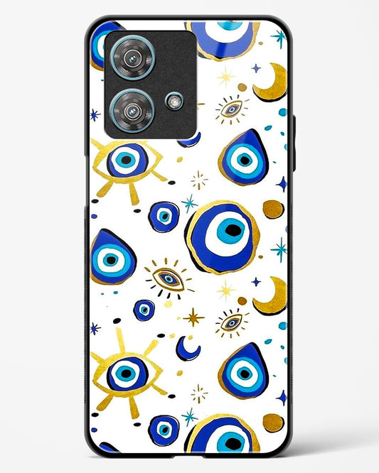 Evil Eye Nazar Protection Glass Phone Case-Motorola Edge 40 Neo