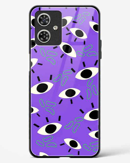 Evil Eye Protection Glass Phone Case-Moto G54 5G