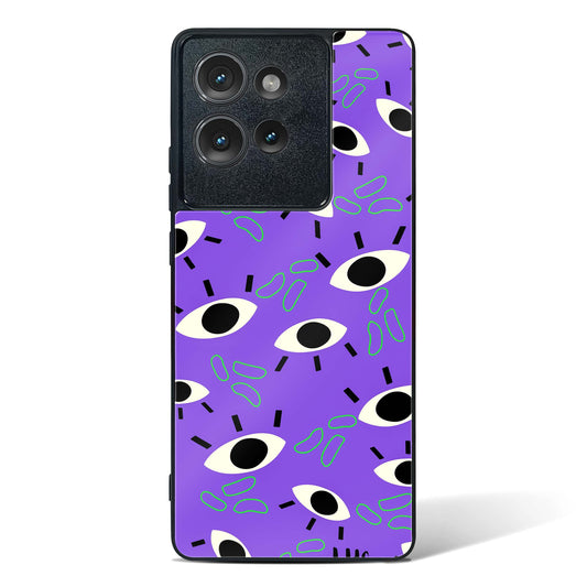 Evil Eye Protection Glass Phone Case-Motorola Edge 50