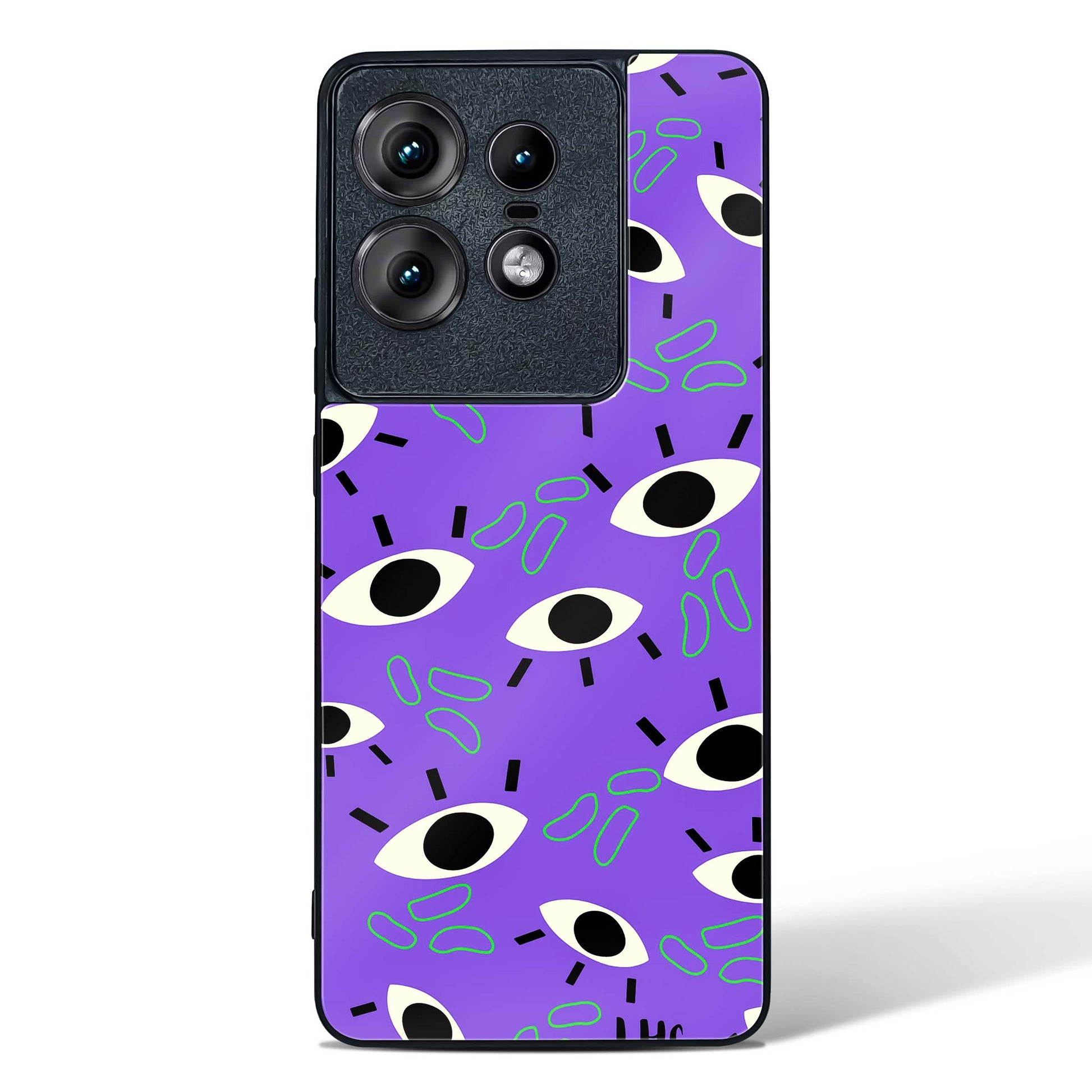 Evil Eye Protection Glass Phone Case-Motorola Edge 50 Pro