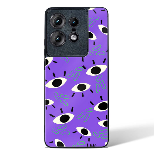 Evil Eye Protection Glass Phone Case-Motorola Edge 50 Pro