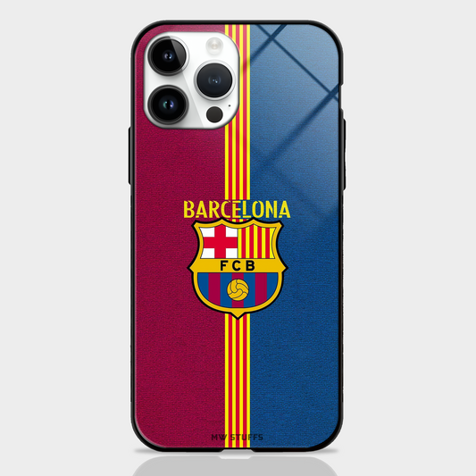 FCB Club Pattern Glass Case -  - MW Stuffs - 