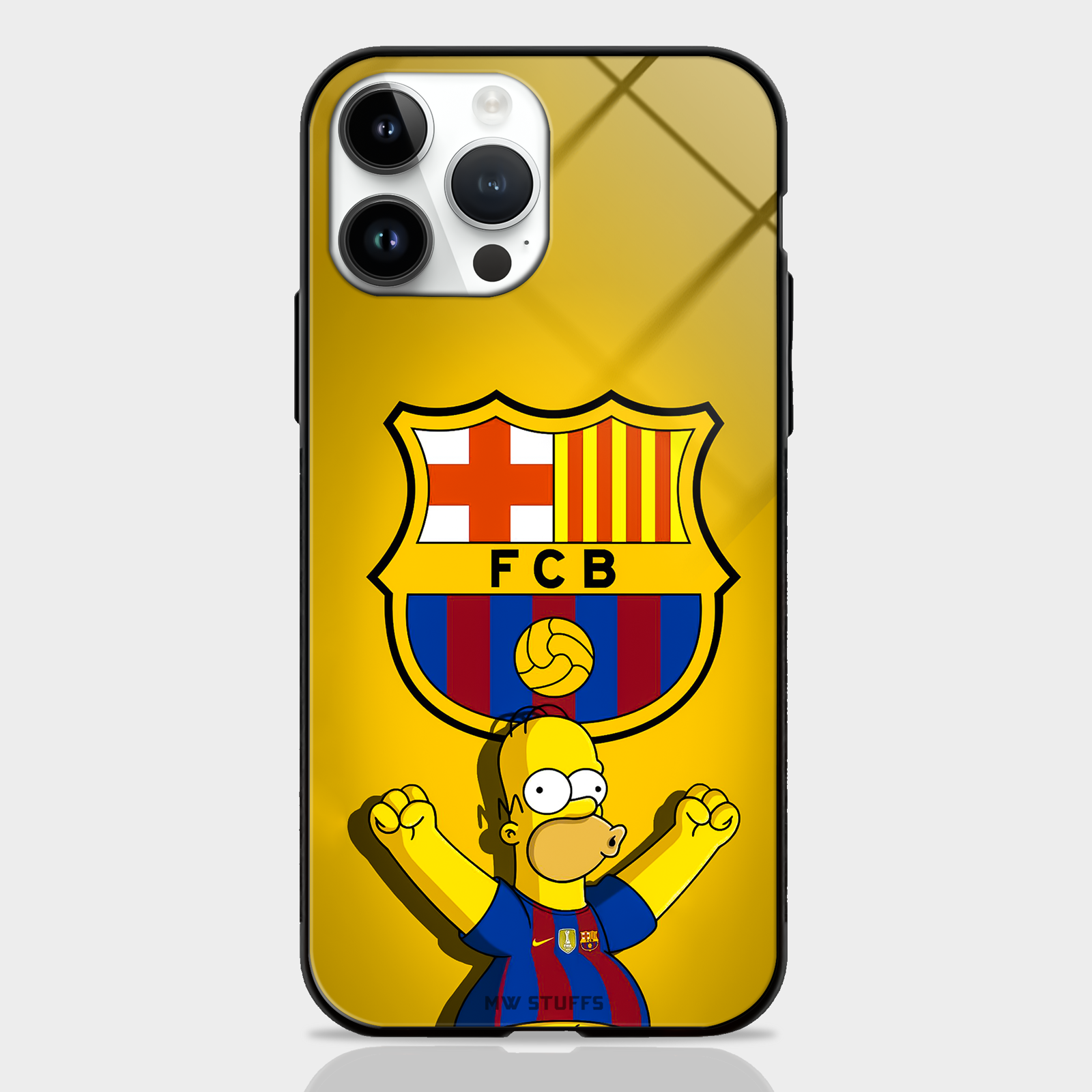 FCB Football Club Glass Case -  - MW Stuffs - 