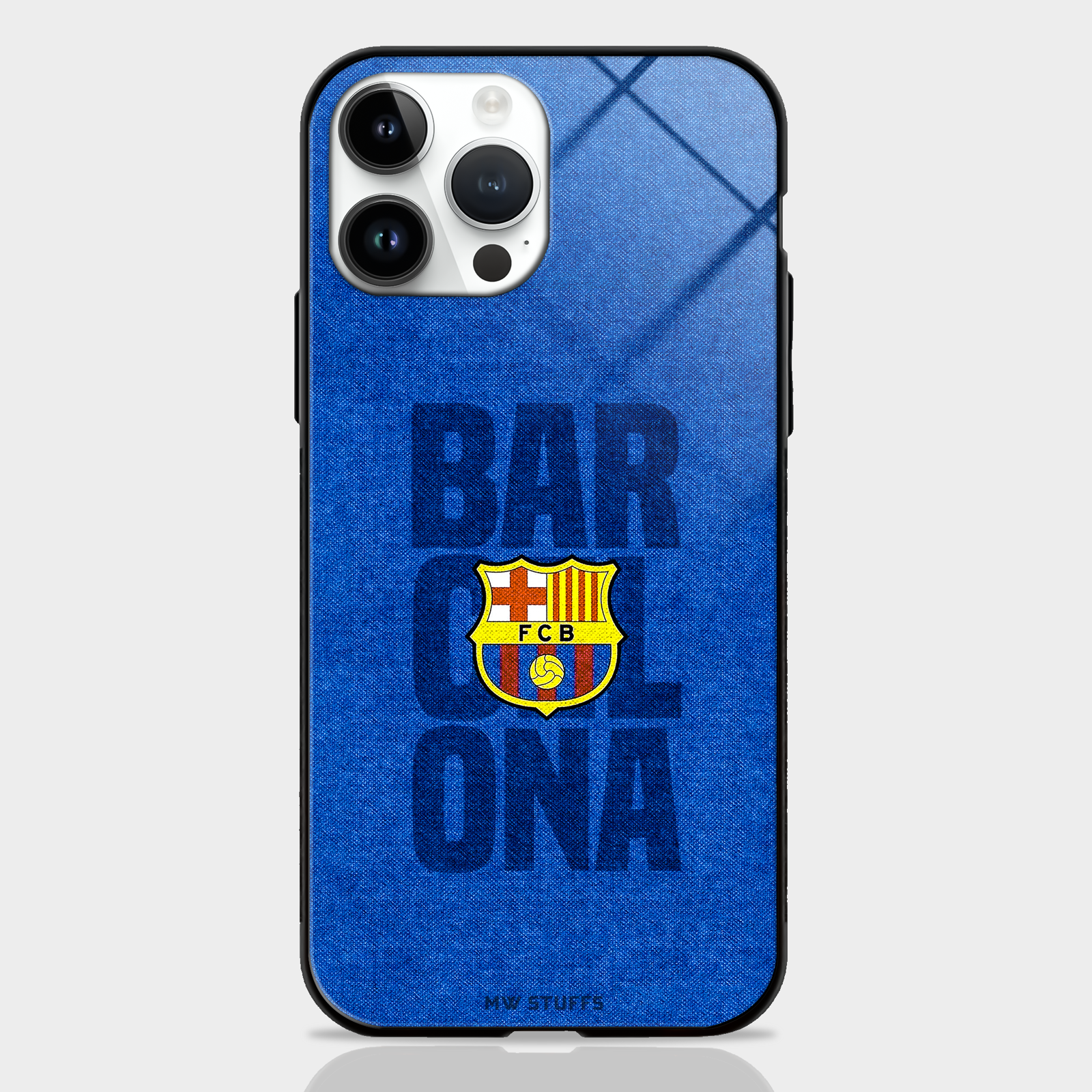 FC Barcelona Premium Glass Case -  - MW Stuffs - 