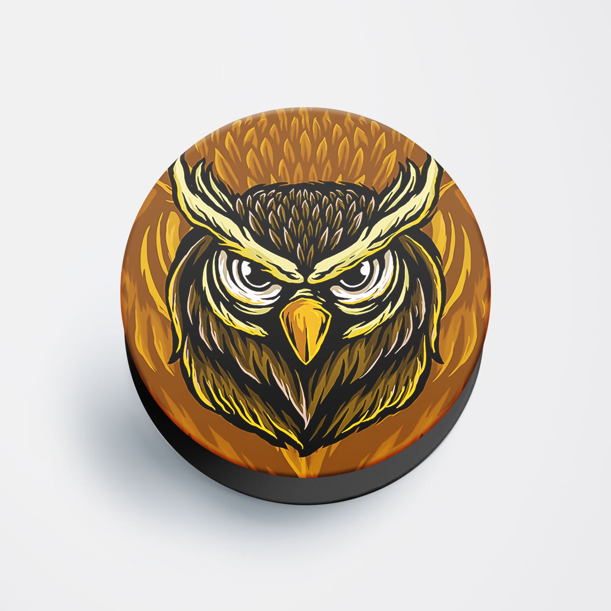 Fierce Owl Flat Pop Holder
