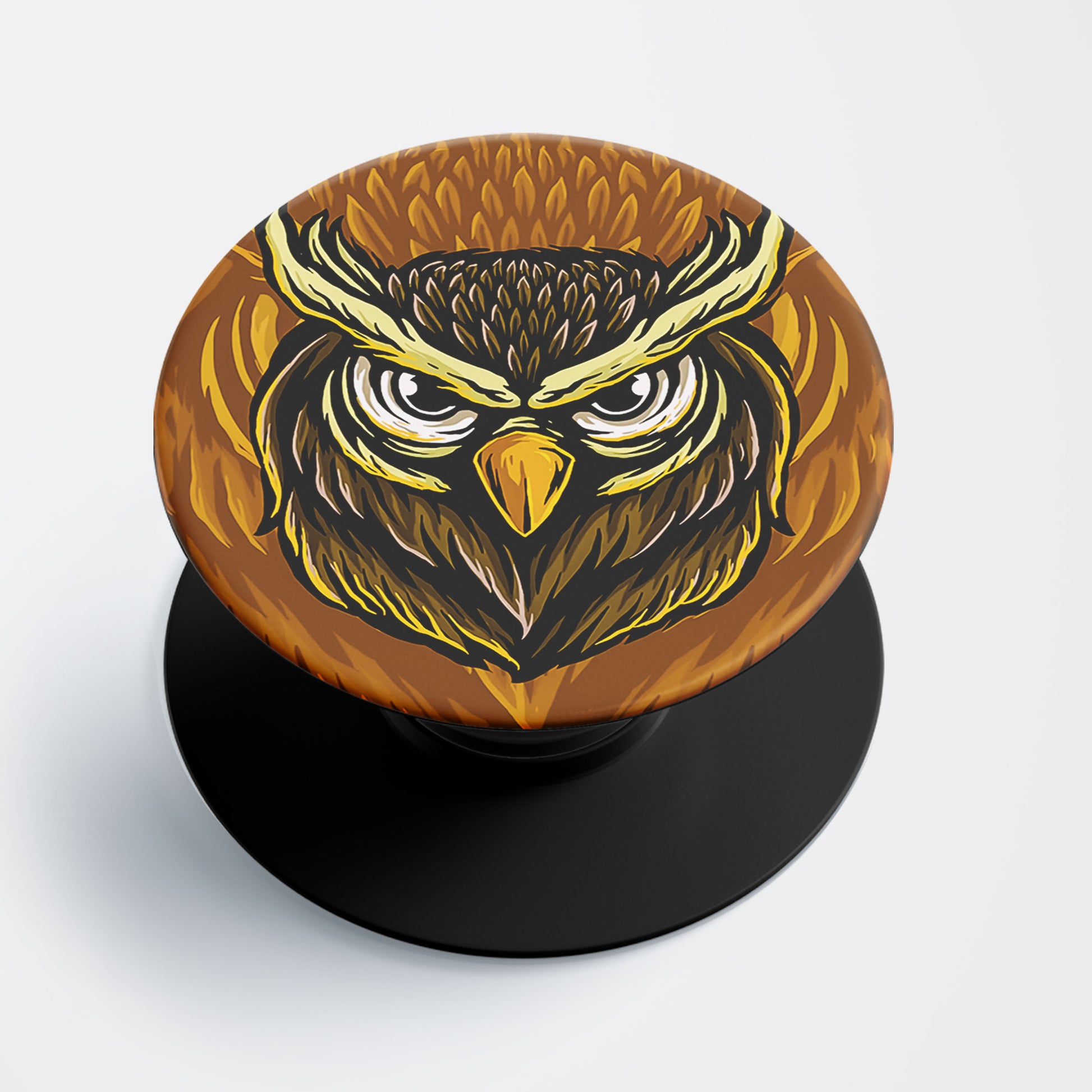 Fierce Owl Flat Pop Holder